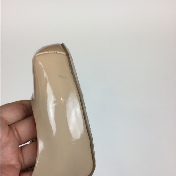 Madden Girl Heel Sz 8 Nude Tan Getta Platform - Picture 8 of 8